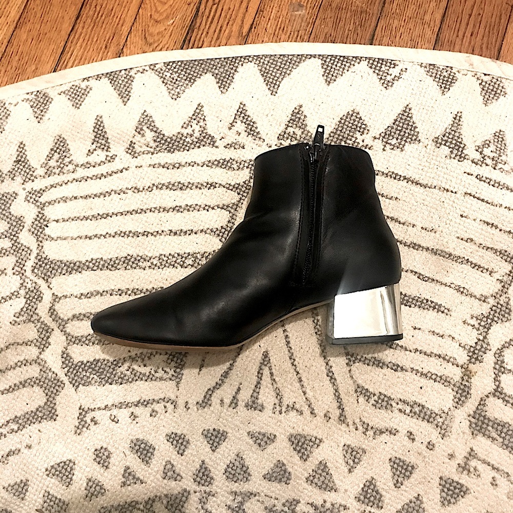 Michael Kors Silver Heel Bootie - Picture 5 of 9